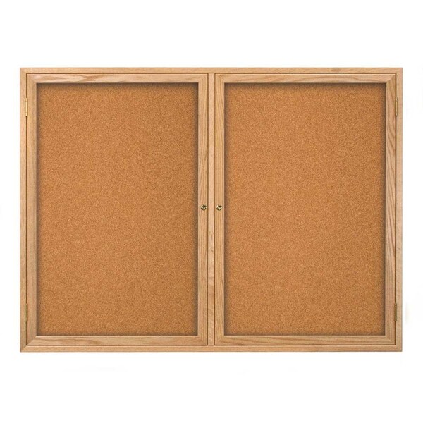 Open Faced Traditional Rounded Corkboard